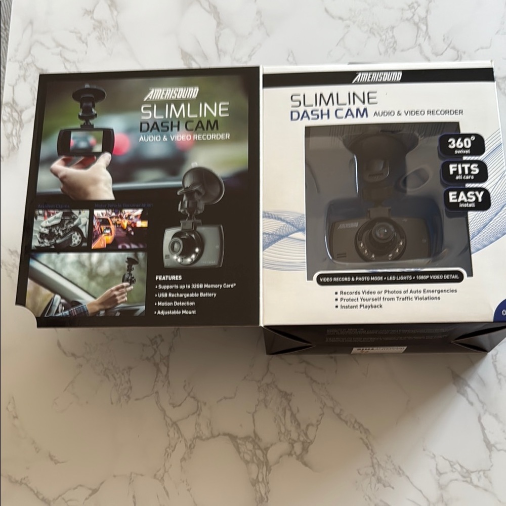 Black Dash Cam Pro with High-Resolution Video and Wide-Angle Lens
